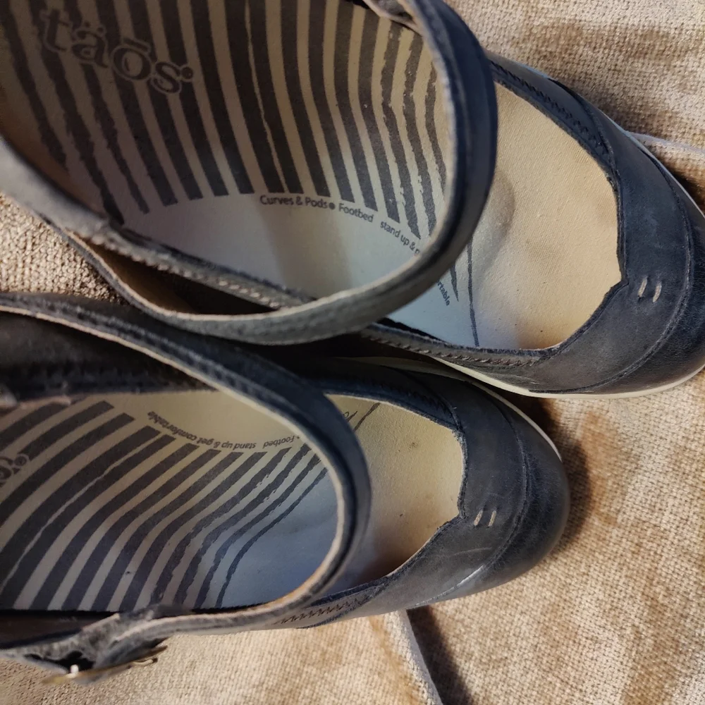 Taos Women's Forward Leather Mary Jane Steel, Size 7.5 - Picture 9 of 10